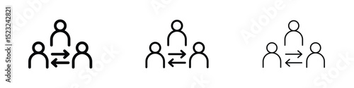 Mediator icon editable. Design template vector