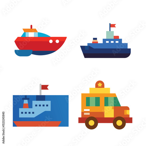 set of toys