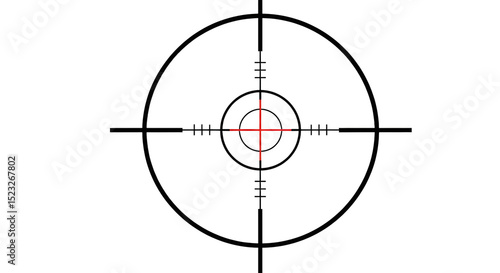 Crosshair Scope Sight Targeting Icon