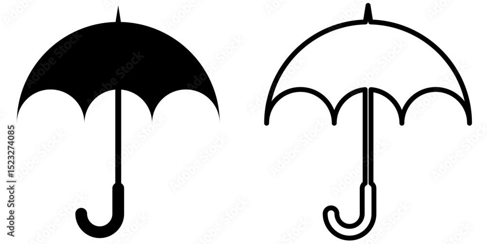 umbrella icon umbrella icon