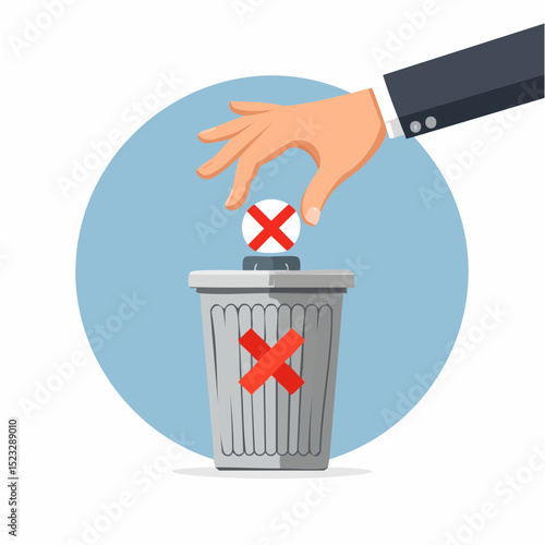 Vector prohibition sign showing smoking is not allowed