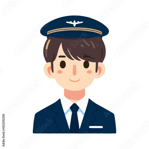 
illustration design of a flight attendant