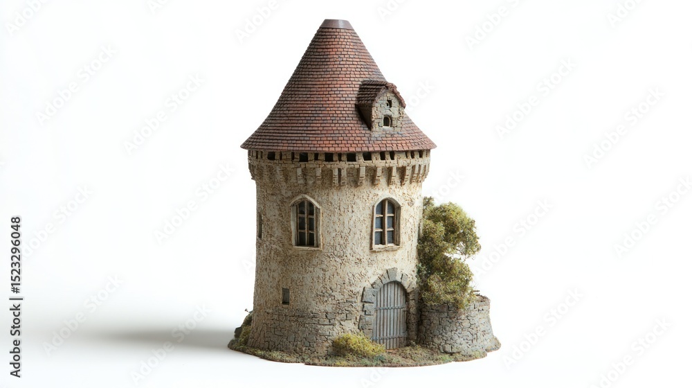 Miniature Medieval Watchtower Miniature Medieval Watchtower