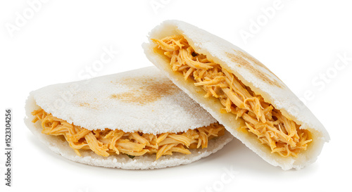 Delicious Tapioca with Chicken Filling A Traditional Brazilian Snack