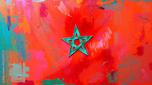 flag of morocco