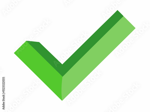 Free Download 3D Green Checkmark Icon vibrant green checkmark icon with effect perfect for signifying approval completion checkmark check icon green approval complete success validation verified positive - GFXLoad