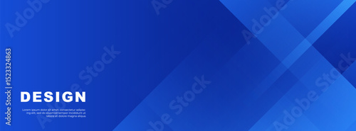 Banner background, blue gradations, slash shape, abstract frame background, trendy.Vector illustration.