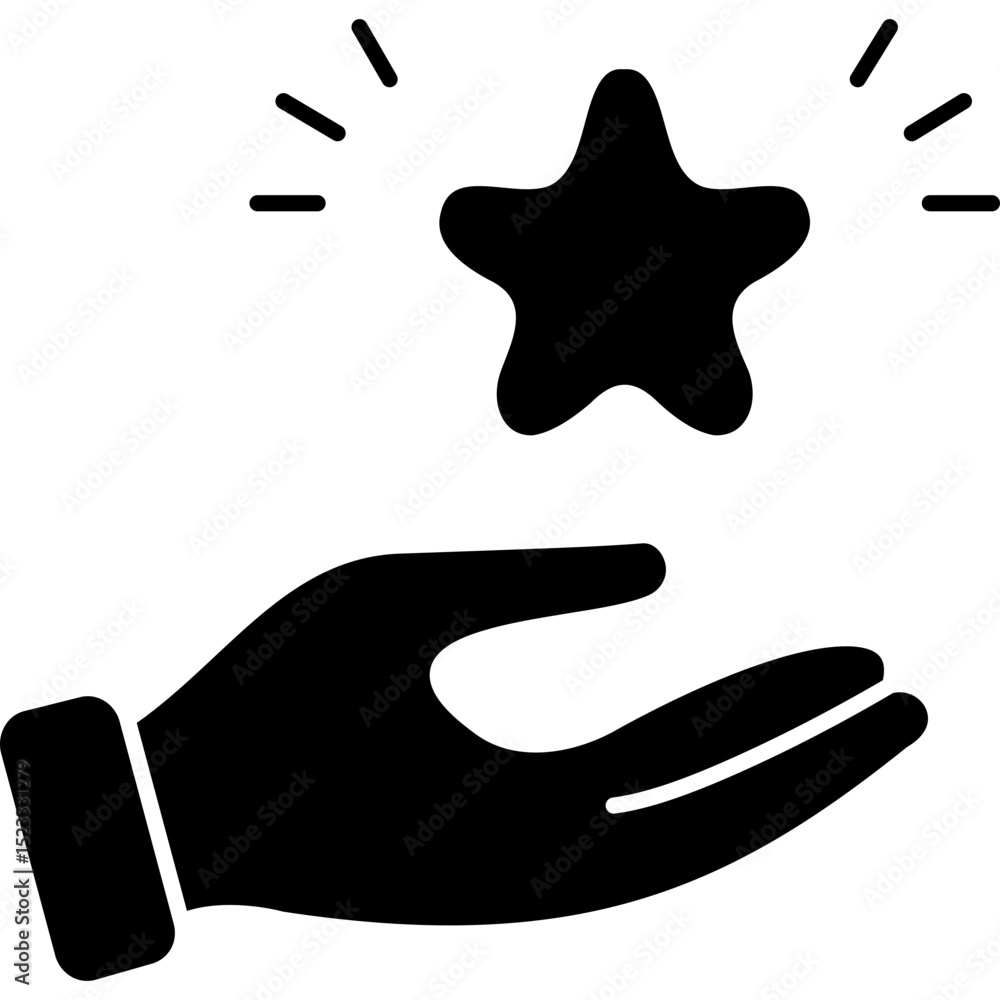 Fototapeta premium Benefits Vector Icon