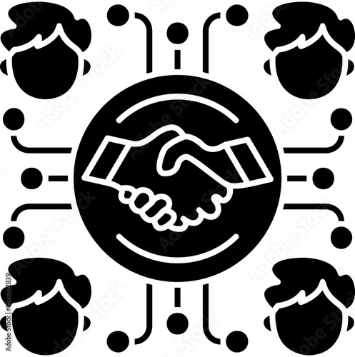 Collaboration Vector Icon
