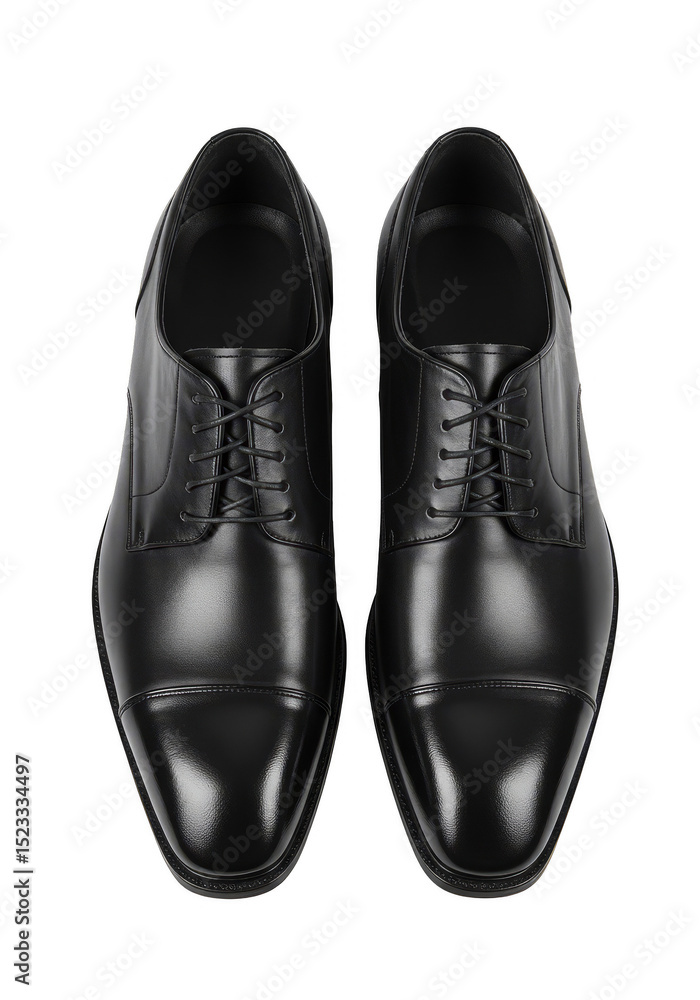 Black Leather Formal Footwear Shoes Pair Classic Style Fashion PNG Black Leather Formal Footwear Shoes Pair Classic Style Fashion PNG