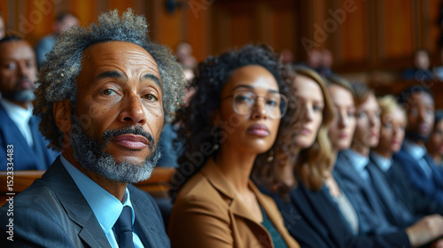 Intense Deliberation: Diverse Jury Deciding Verdict