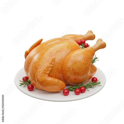 3D Isolated Rendering of a ...