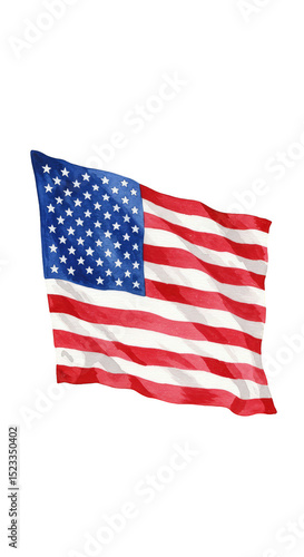 American Flag Illustration ...