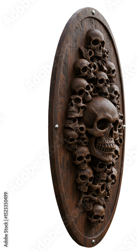 Background Decorative Skull...