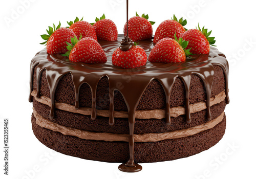 Delicious Chocolate Cake wi...