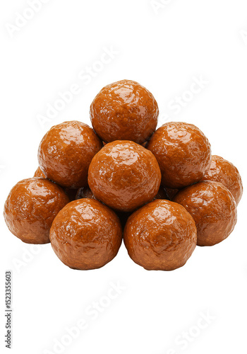 Delicious Indian Laddu Pyra...
