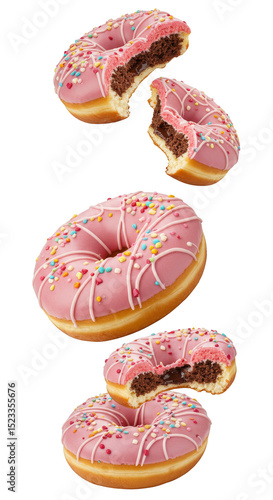 Delicious Pink Glazed Dough...