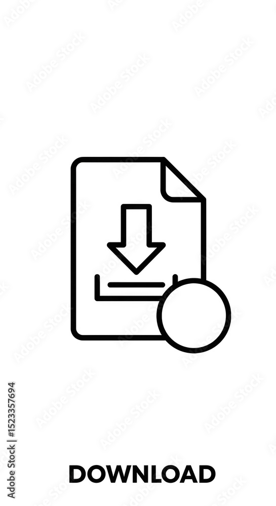 Isolated Illustration of File Adding Icon with Transparent Background Isolated Illustration of File Adding Icon with Transparent Background