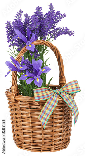 Illustration Basket Filled ...