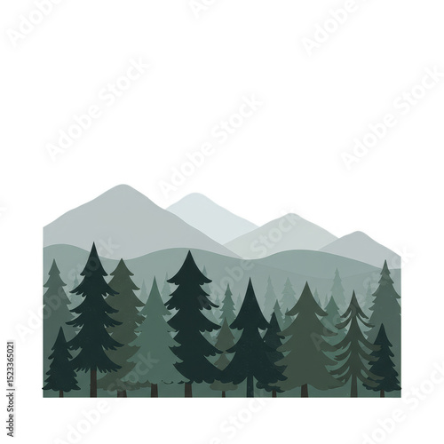 Illustration Landscape of F...