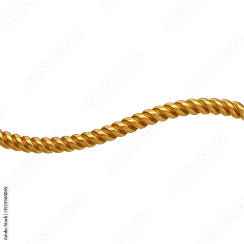 Illustration of a Gold Rope...
