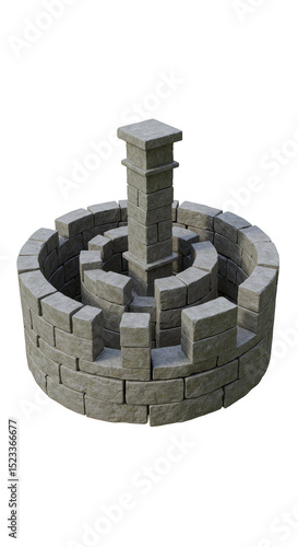 Illustration of a Stone Tow...
