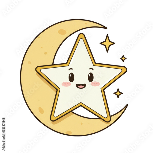 Illustration Of Cute Smilin...
