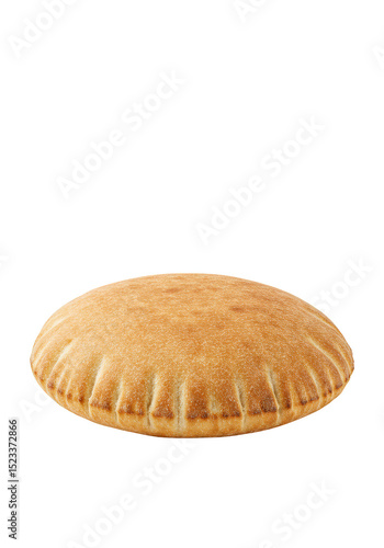 Isolated Golden Sugar Pie Pastry Delicious Baked Sweet on Transparent