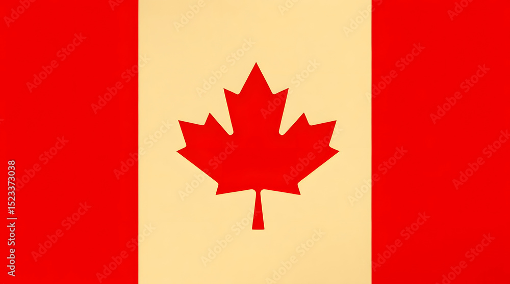 canadian flag waving in wind canadian flag waving in wind