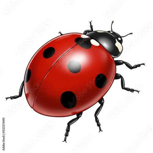 Illustration of Ladybug Ins...
