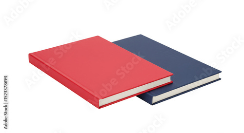 Illustration of Red and Blu...