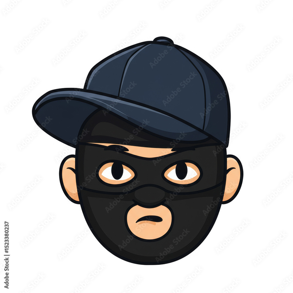 Masked Man Pixel Art Portrait Illustration On Transparent Background Masked Man Pixel Art Portrait Illustration On Transparent Background