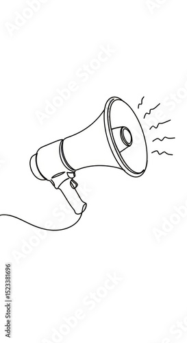 Illustration Of White Megap...