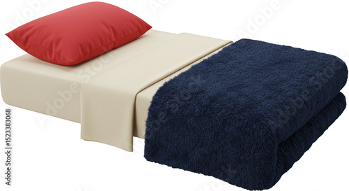Illustration Red Pillow on ...