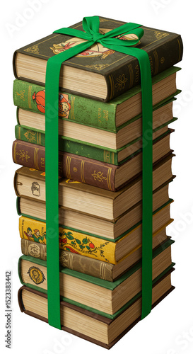 Illustration Stack of Antiq...