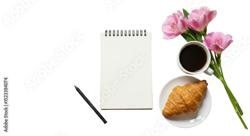 Illustration with Notepad P...