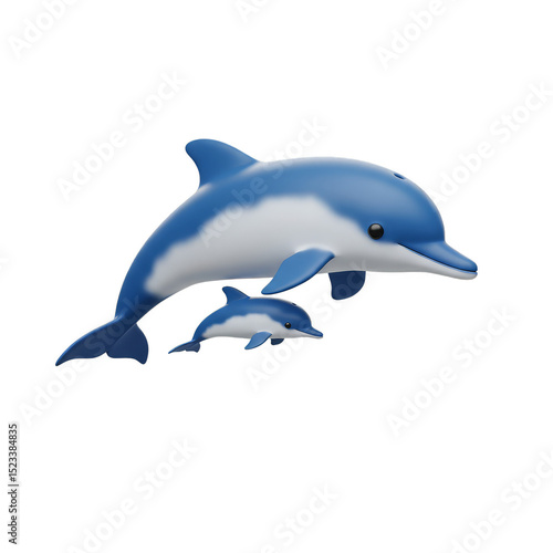 Isolated 3d Render of a Dol...