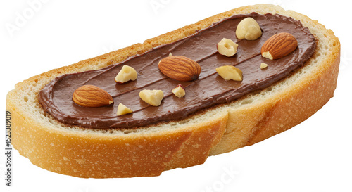 Isolated Bread Slice with C...