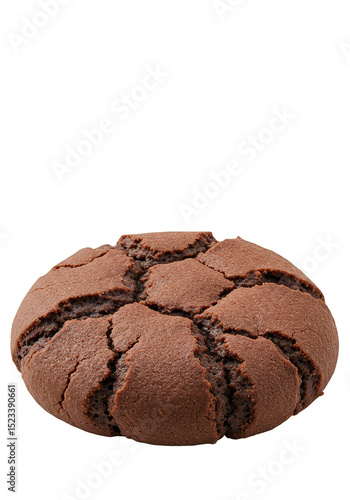 Isolated Chocolate Cookie o...