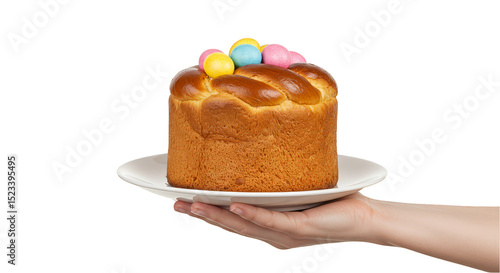 Isolated Hand Offering Swee...