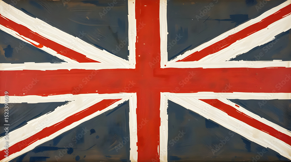Fototapeta premium united kingdom flag