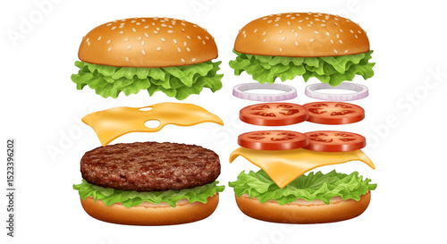 Isolated Illustration of Ex...