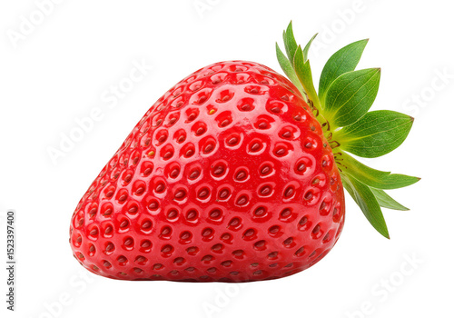 Isolated Juicy Strawberry W...