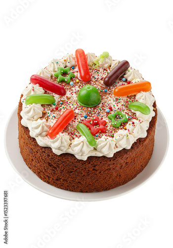 Isolated Layer Cake Dessert...