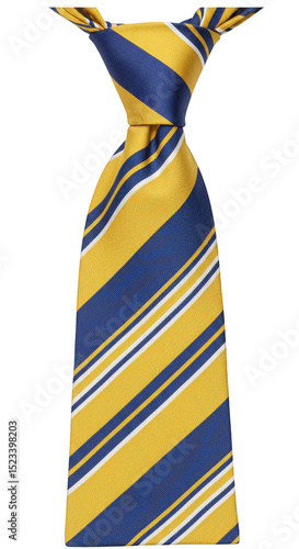 Isolated Necktie Blue and G...