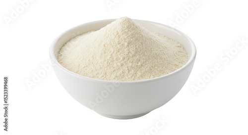 Isolated Pile of Semolina i...