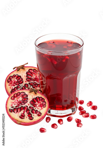 Isolated Pomegranate Juice ...