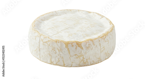 Isolated Round Camembert Ch...