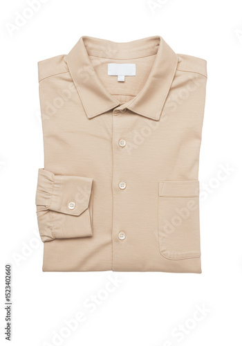 Isolated Shot of Beige Coll...
