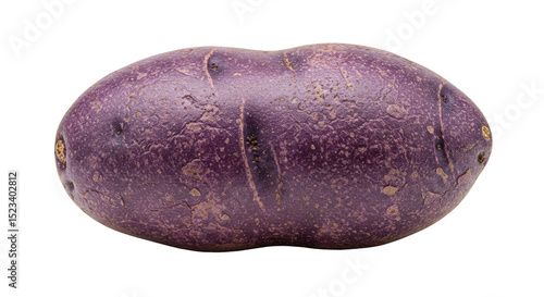 Isolated Single Purple Pota...